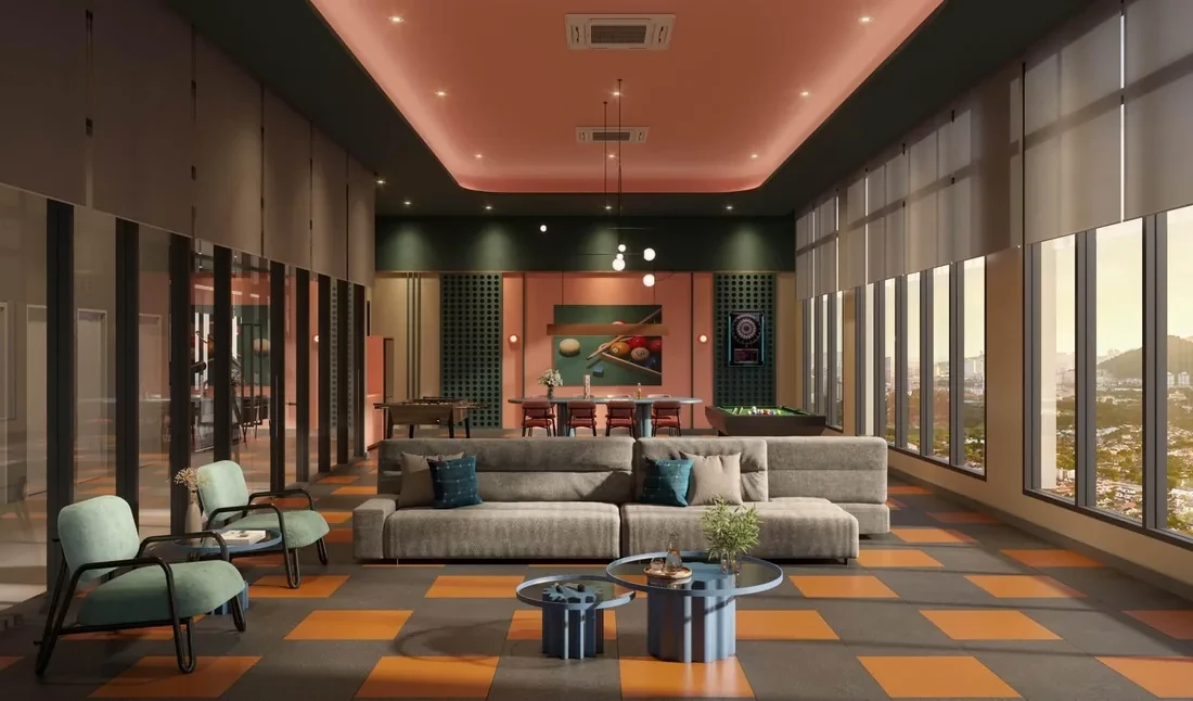 Artist's impression: Games room