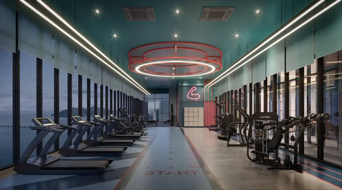 Artist's impression: Gym